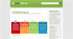Desktop Screenshot of khidmat.org.uk